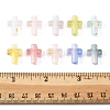 130Pcs 10 Colors Gradient Color Transparent Acrylic Beads OACR-FS0002-05-5