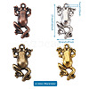 Tibetan Style Alloy Pendants TIBE-TA0001-23-LF-10