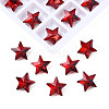 Glass Rhinestone Cabochons MRMJ-N029-04A-10-2