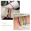 120Pcs 12 Colors Korean Waxed Polyester Cord Bracelet Making AJEW-TA0001-23-17