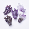 Natural Amethyst Angel Decor Healing Stones G-S282-39-1