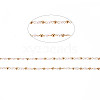 Handmade Brass Beaded Chains CHC-S012-005B-01-4