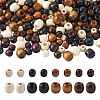 Cheriswelry Dyed Natural Wood Beads WOOD-CW0001-01-LF-13