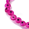 Handmade Evil Eye Lampwork Beads Strands LAMP-G164-10B-03-3