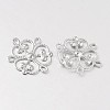 Flower 316 Surgical Stainless Steel Filigree Joiners X-STAS-M256-04-2