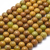 Natural Yellow Opal Beads Strands G-D0013-62B-1