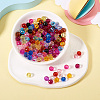 14 Colors Transparent Acrylic Beads TACR-TA0001-45-6