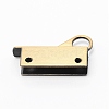 Zinc Alloy Bag Lock Catch Clasps PALLOY-WH0088-12AB-2