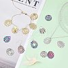 30Pcs 304 Stainless Steel Pendant STAS-CA0001-76-4