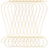 20Pcs Brass Cable Chain Bracelets & Necklaces Sets for Women SJEW-BM0001-03-7