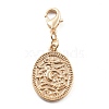 Alloy Pendant Decoration HJEW-P021-01C-G-1