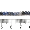 Natural Blue Aventurine Beads Strands G-G139-B06-01-A-4