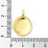 Real 18K Gold Plated Brass Clear Cubic Zirconia Pendants KK-A198-14G-3