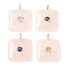 Natural Rose Quartz Pendants G-H318-02G-03-1