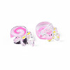 Transparent Acrylic Beads ACRC-S039-04E-3