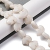 Natural White Jade Beads Strands G-F783-G10-01-2