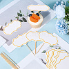 1 Set Paper Blackboard Cake Toppers AJEW-SC0003-84A-3