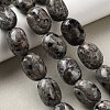Natural Fluorescent Syenite Rock(Glow under UV Light)  Beads Strands G-K362-D02-03-1