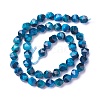 Natural Tiger Eye Beads Strands G-P424-A04-6mm-1