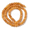 Natural Topaz Jade Bead Strands G-D344-A36-02-4