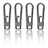 Titanium Alloy Zipper Pull Tabs PALLOY-WH0048-33A-1