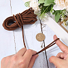 5M Cowhide Leather Cords for DIY Craft WL-GF0001-25B-04-3