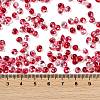 6/0 Spray Paint Glass Seed Beads SEED-H003-11F-4