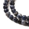 Natural Sapphire Beads Strands G-G259-D06-4mm-4