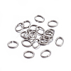 Tarnish Resistant 304 Stainless Steel Open Jump Rings STAS-F221-40P-J-1