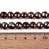 Transparent Glass Beads Strands GLAA-Q107-02A-18-4