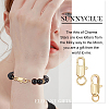 12Pcs 2 Style Brass Lobster Claw Clasps KK-SC0002-26-6