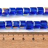 Electroplate Glass Beads Strands EGLA-H108-01A-HP03-2