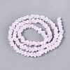 Imitation Jade Glass Beads Strands GLAA-N020-3mm-03-3