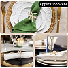 Bowknot Iron Napkin Rings DIY-WH20007-680RG-5