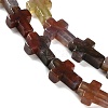 Natural Indian Agate Beads Strands G-I337-A04-02-4