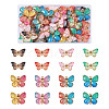 Spritewelry 48Pcs 8 Styles Translucent Resin Pendants FIND-SW0001-27-10