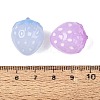 Imitation Jelly Effect Acrylic Beads OACR-N126-07-3