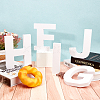 Wooden Letter Ornaments WOOD-GF0001-15-08-5