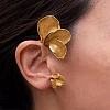 Alloy Flower Cuff Earrings for Women WGC4756-01-2
