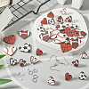 DIY Sport Theme Earring Making Kit DIY-TA0006-11-7