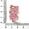 Transparent Resin Little Bear Ornament RESI-S015-01D-3