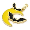 Halloween Rack Plating Brass Enamel Pendants KK-U032-11B-G-2