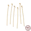 925 Sterling Silver Flat Head Pins LS-STER-M117-03F-G-1