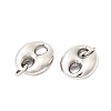 304 Stainless Steel Pendants X-STAS-P441-01P-2