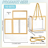 Foldable Hot Stamping Transparent PVC Packaging Boxes LS-CON-WH0123-24B-02-2