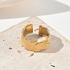 304 Stainless Steel Cuff Open Rings for Women RJEW-L341-03A-G-3