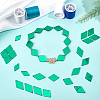 300Pcs 3 Styles Acrylic Mirror Sew on Rhinestones FIND-PH0025-70B-2