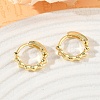 Brass Hoop Earrings KK-CBA30C7-33G-2