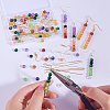 DIY Stone Beads Earring Making Kit DIY-SZ0007-69-4