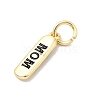 Brass Enamel Charms KK-P338-01G-C01-2
